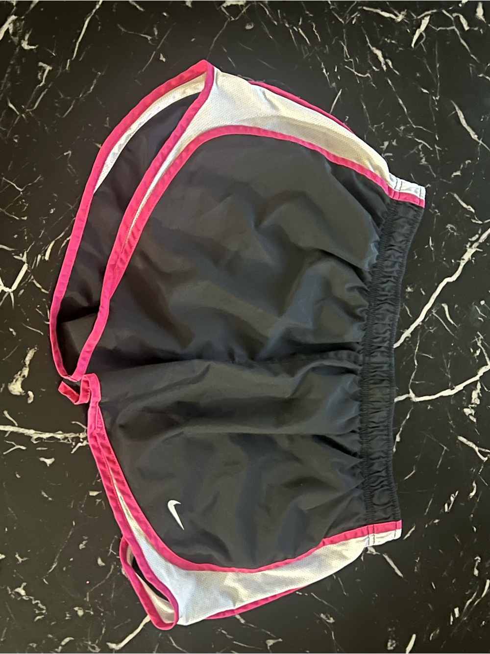Nike Women’s Black & Pink Athletic Shorts